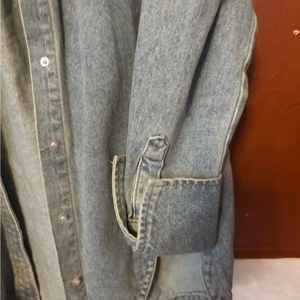 Lioness Light Blue Denim Shirt